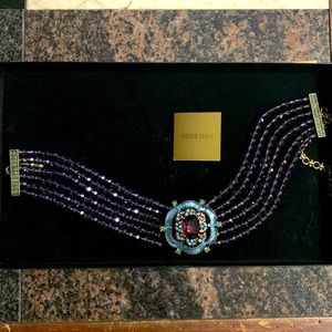 Heidi Daus Choker w/Jewel Beads/new in box